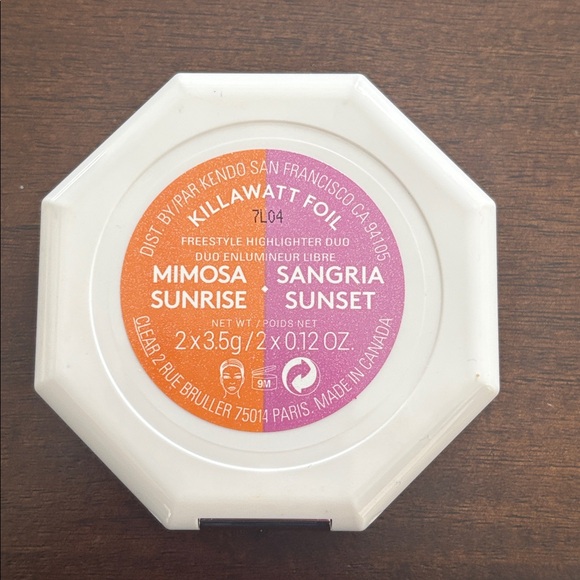 Fenty Beauty Killawatt Foil Freestyle Highlighter Mimosa Sunrise/Sangria Sunset - Picture 4 of 4